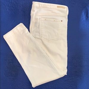 Anthropologie Pilcro white jeans